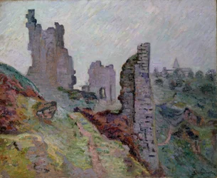 Ruins in the Fog at Crozant, 1894